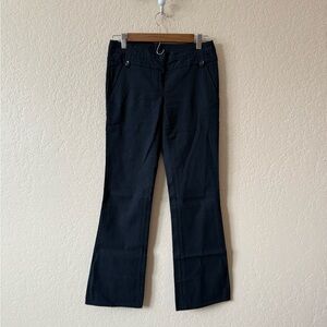 The Limited Charcoal Pinstripe Pants